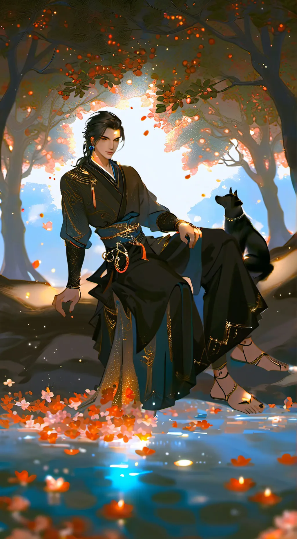 ai character: Daddy background