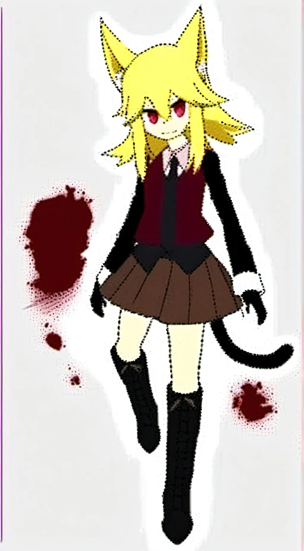 ai character: Moge-ko background