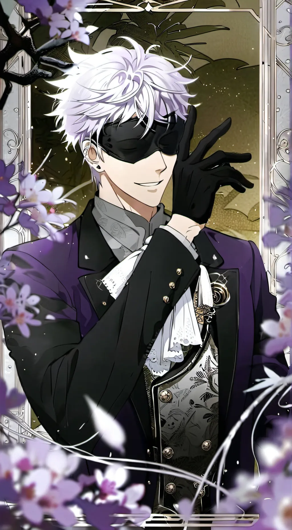 ai character: Satoru Gojo background