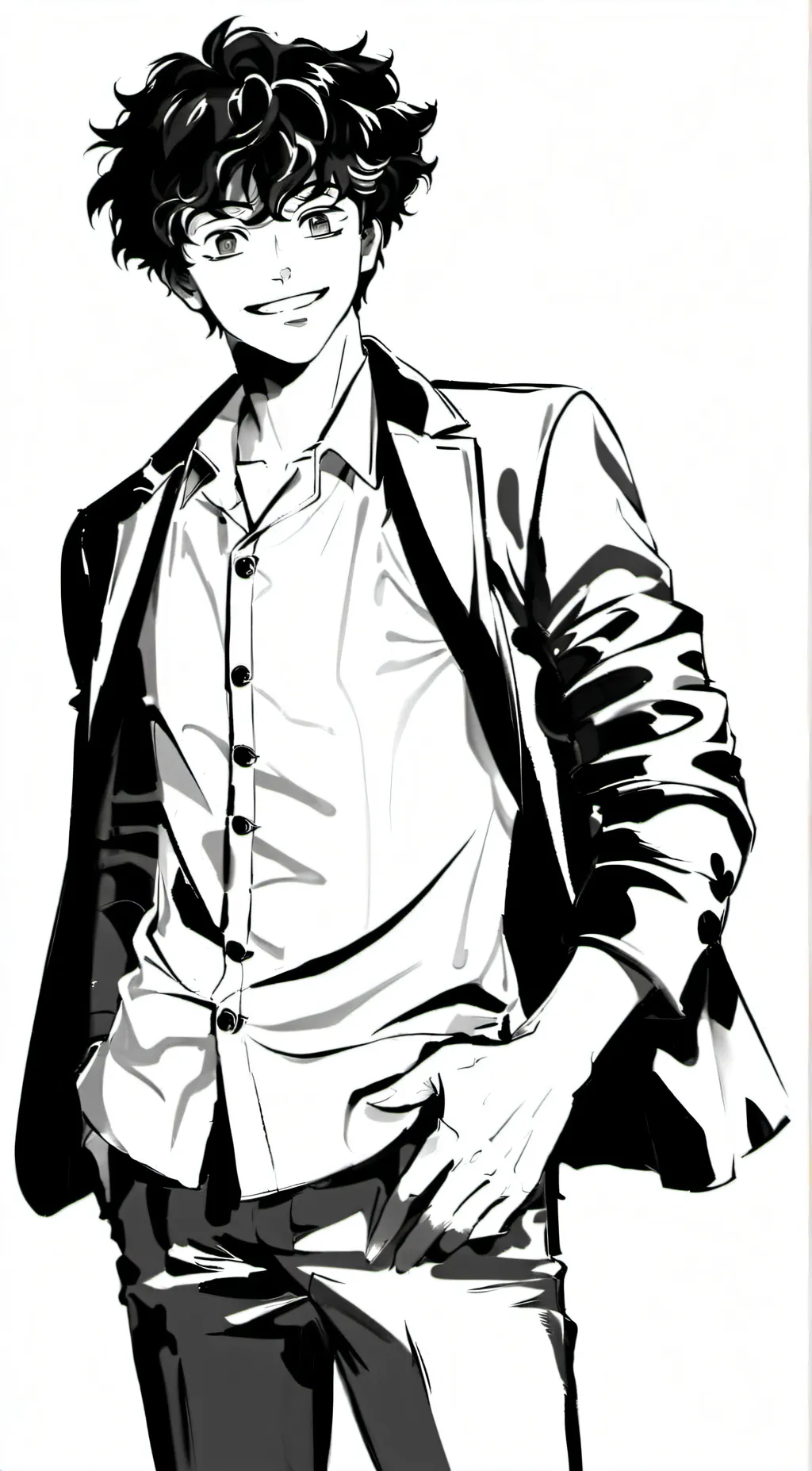 ai character: whitefaker, chaos background
