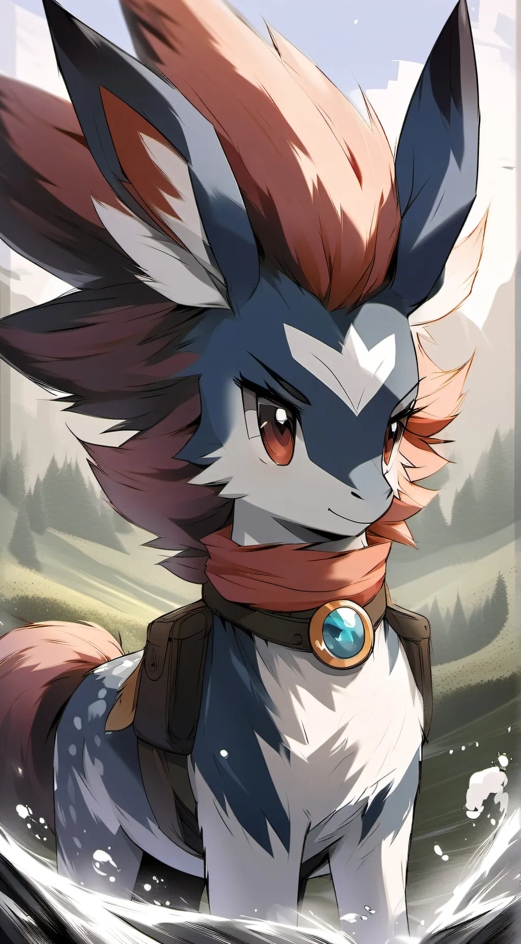 ai character: Keldeo background
