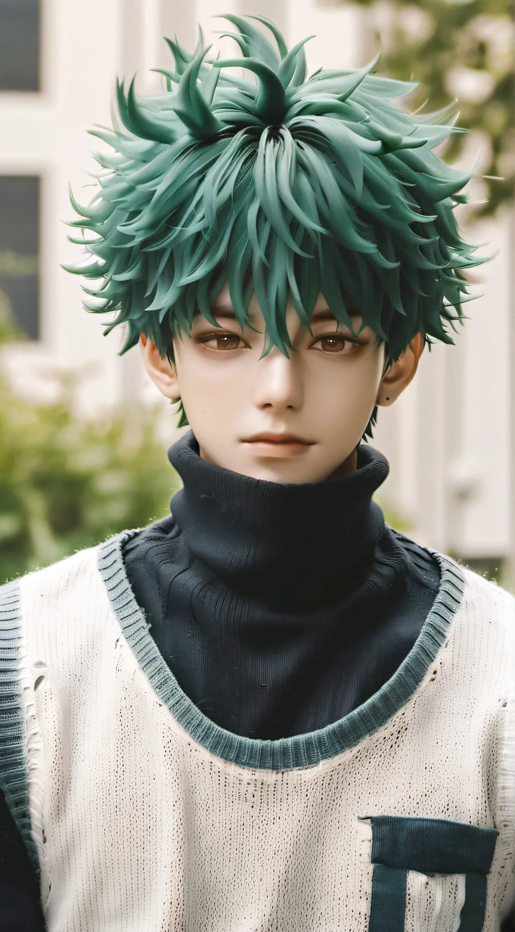 ai character: deku background