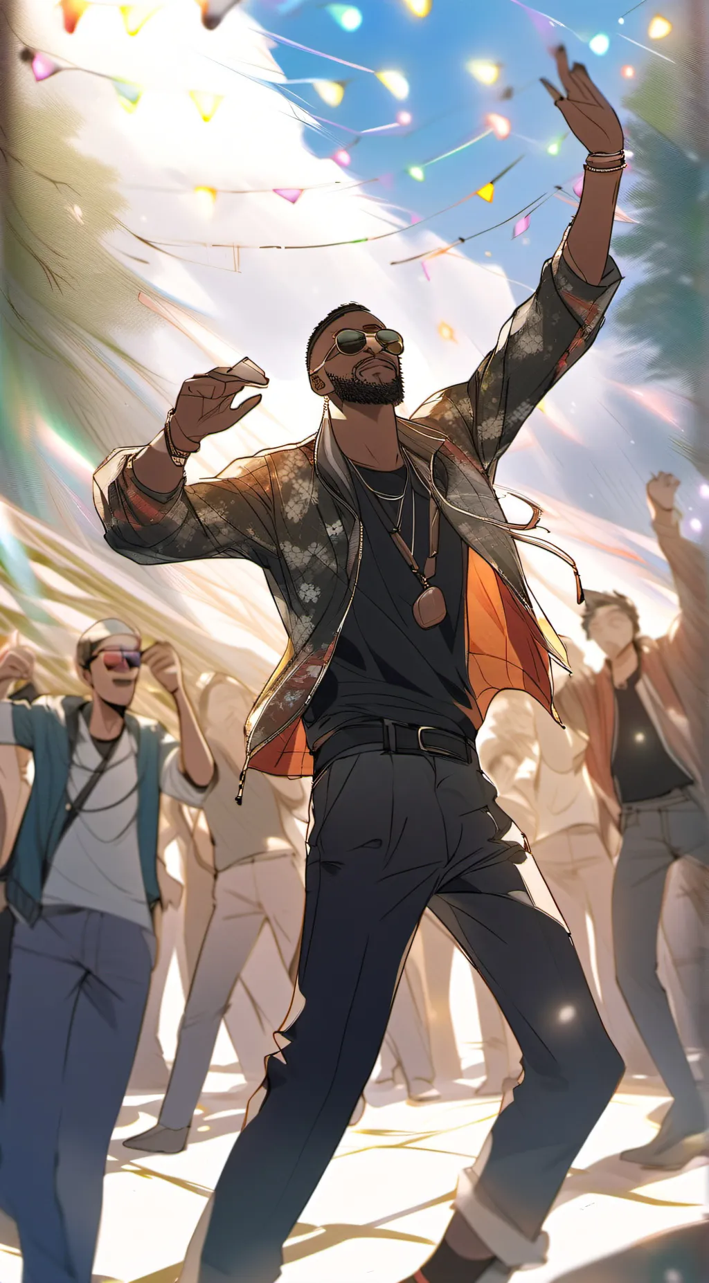 ai character: Rogano background