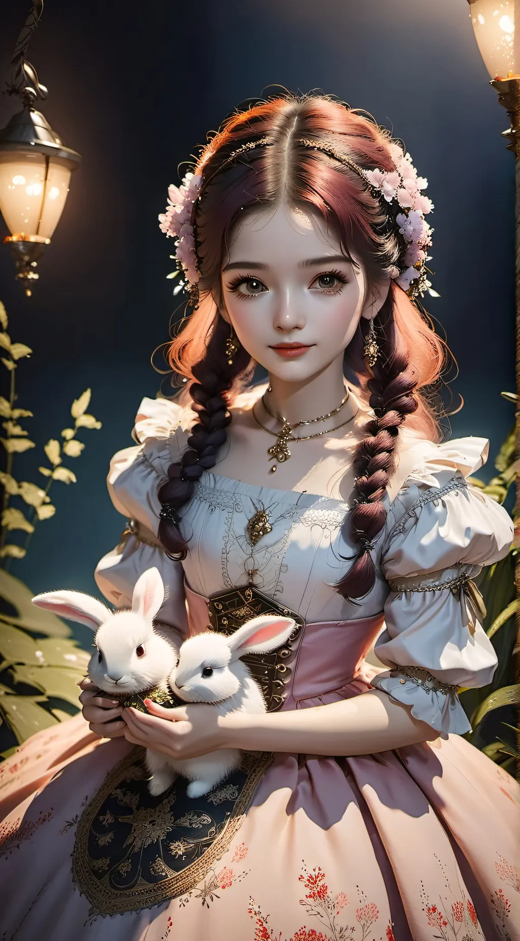 ai character: Lila background