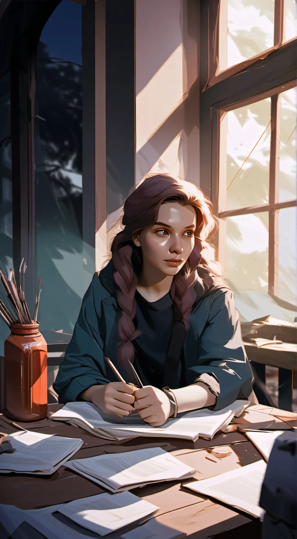 ai character: lilbeccaxo background