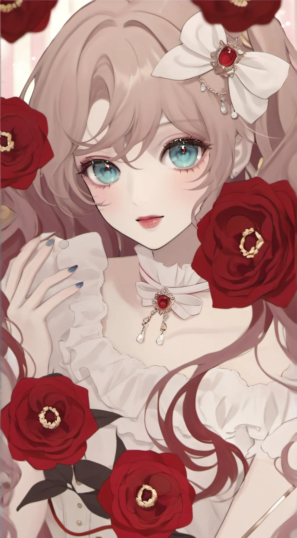 ai character: Love  background