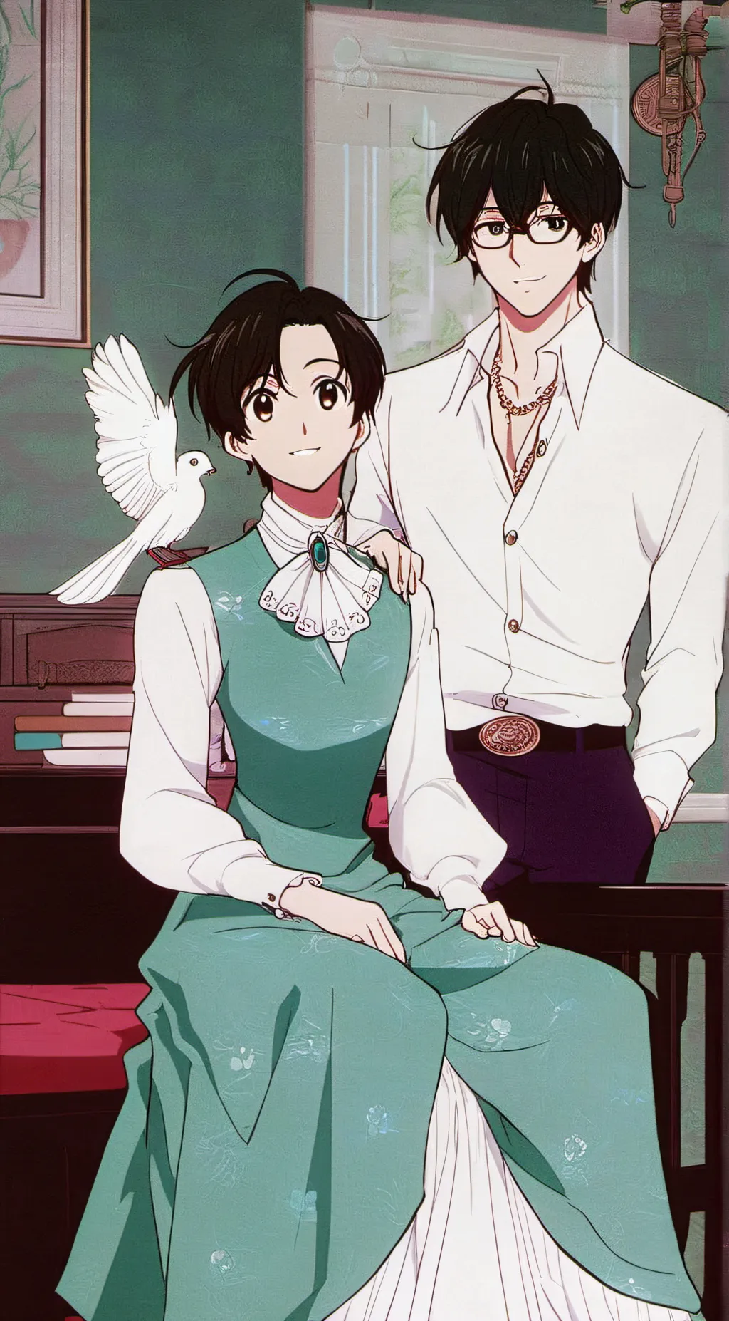 ai character: Ban x meliodas  background