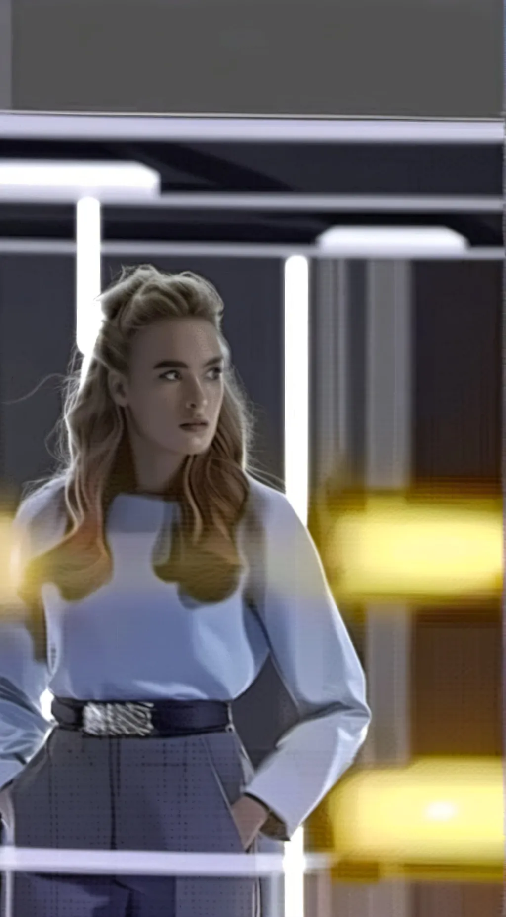 ai character: Sara Lance  background