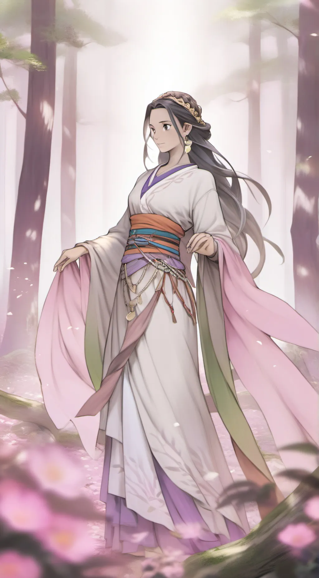 ai character: Rosia Agreste  background