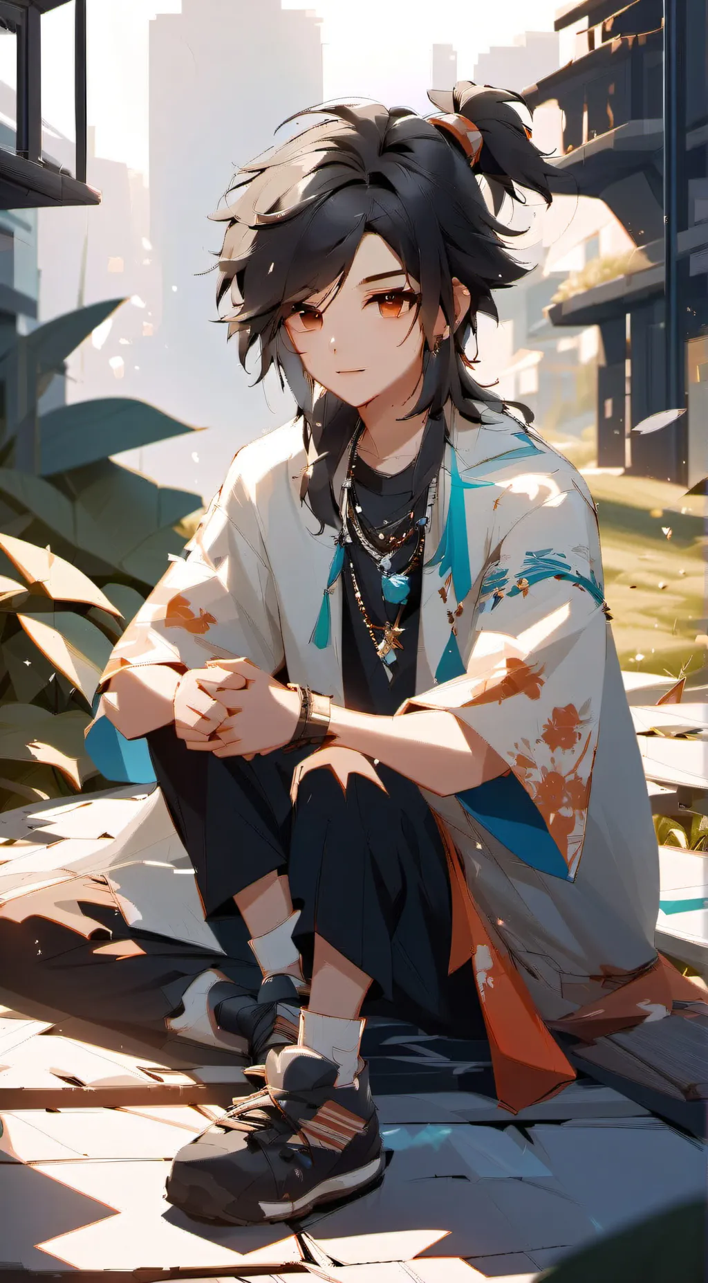 ai character: Hoonie background