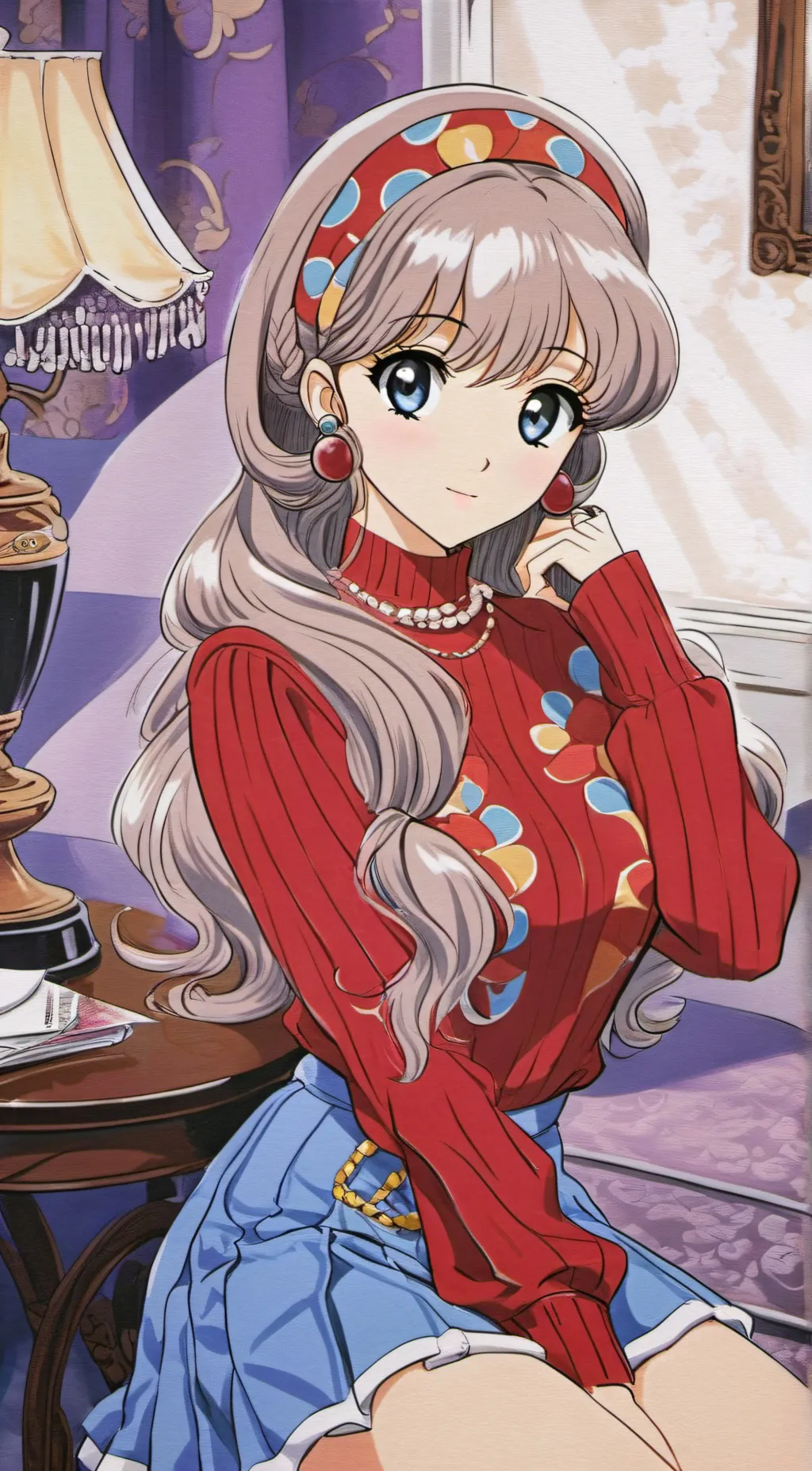ai character: Scarlett  background