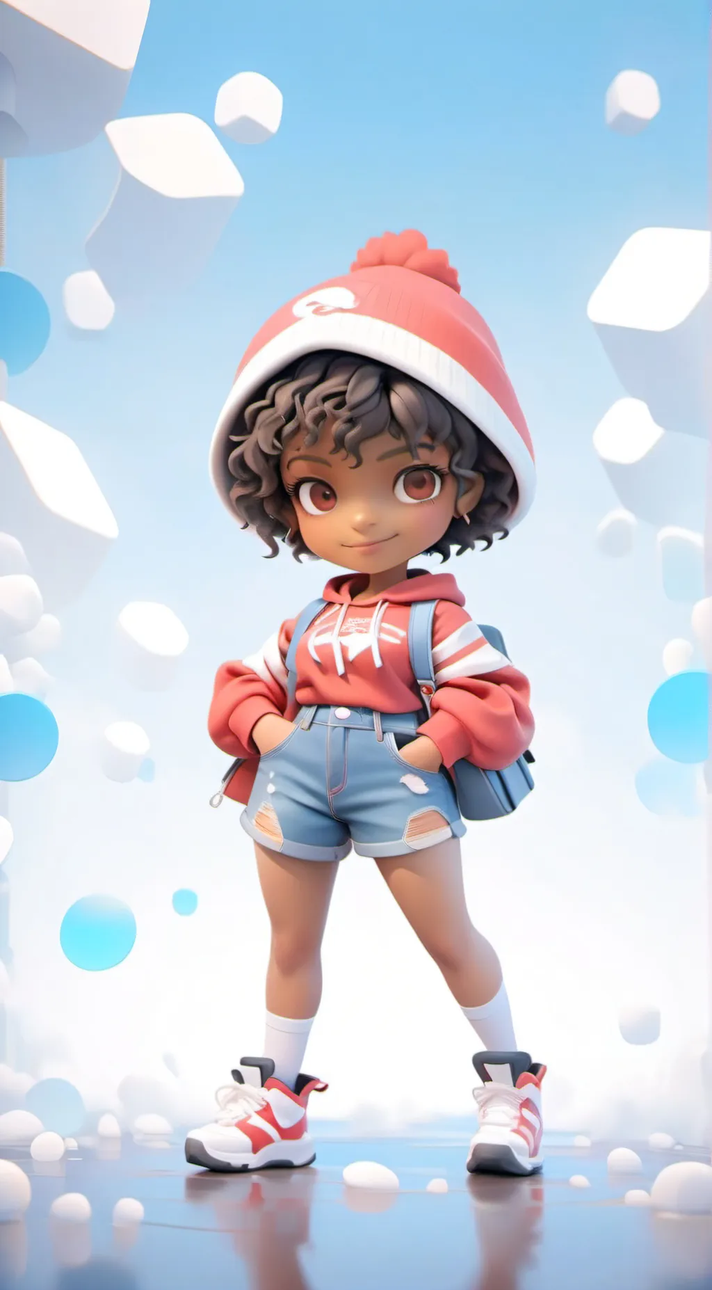 ai character: Tip (from home) background