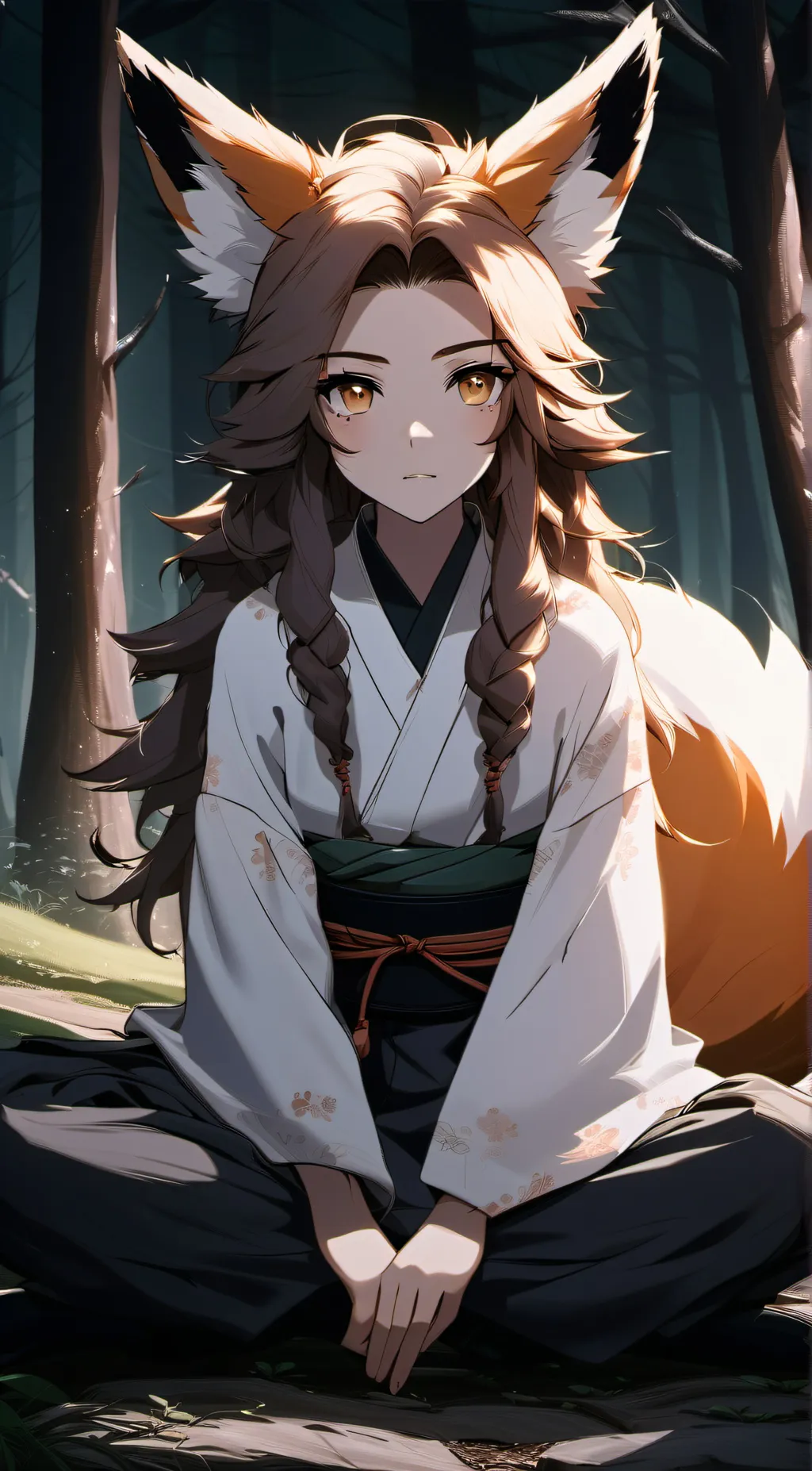 ai character: Elise Nirvana background