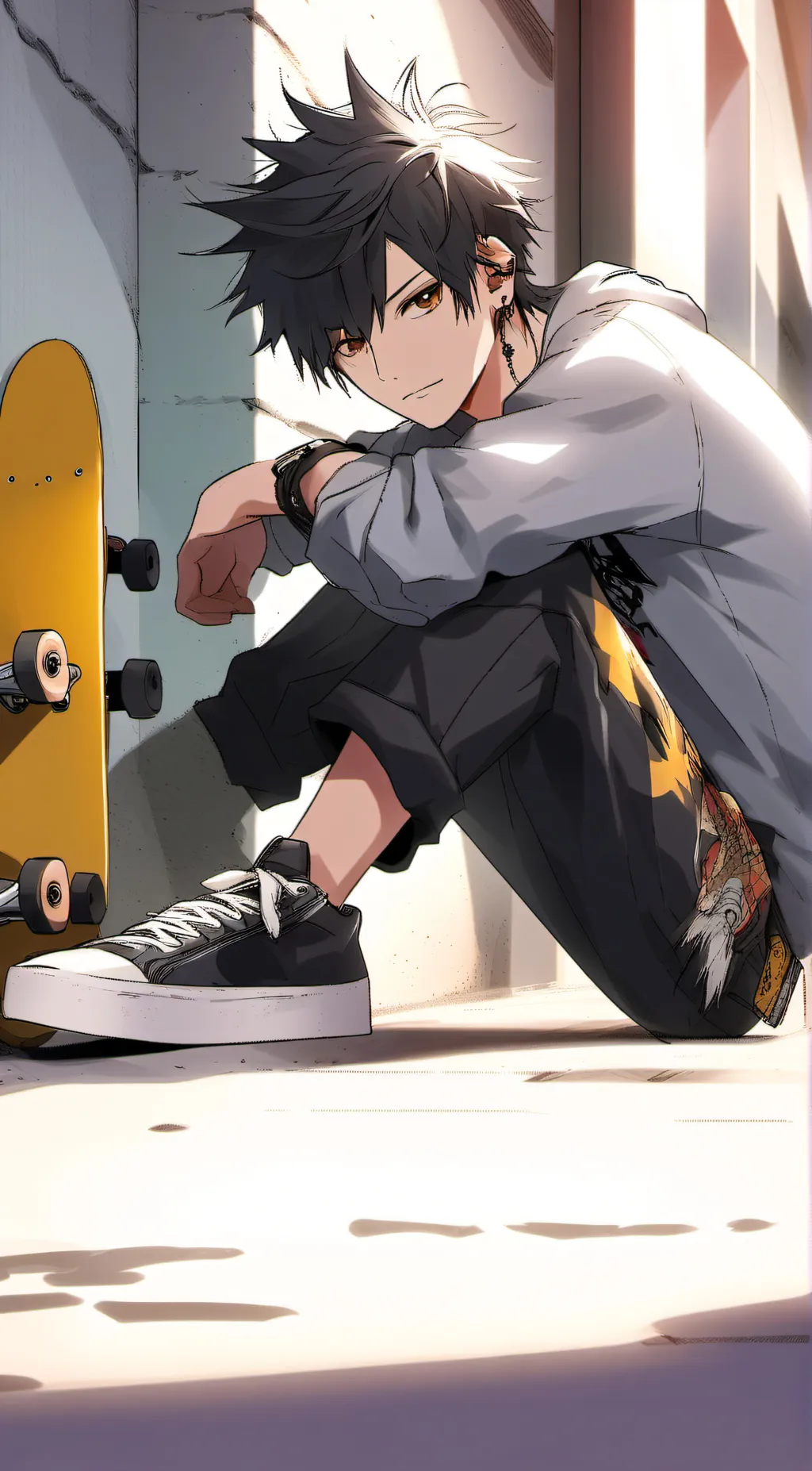 ai character: Asher background