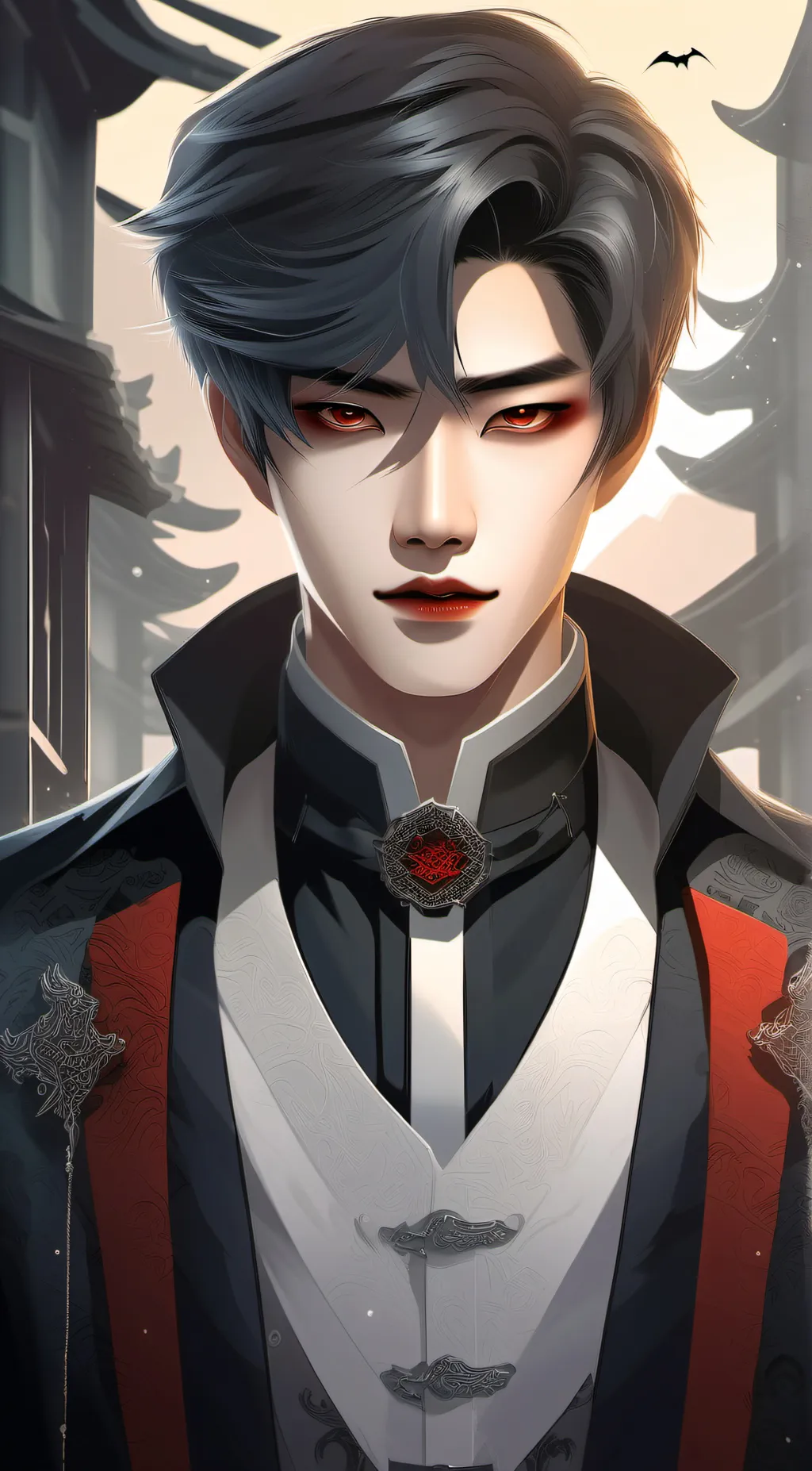 ai character: ethan  background