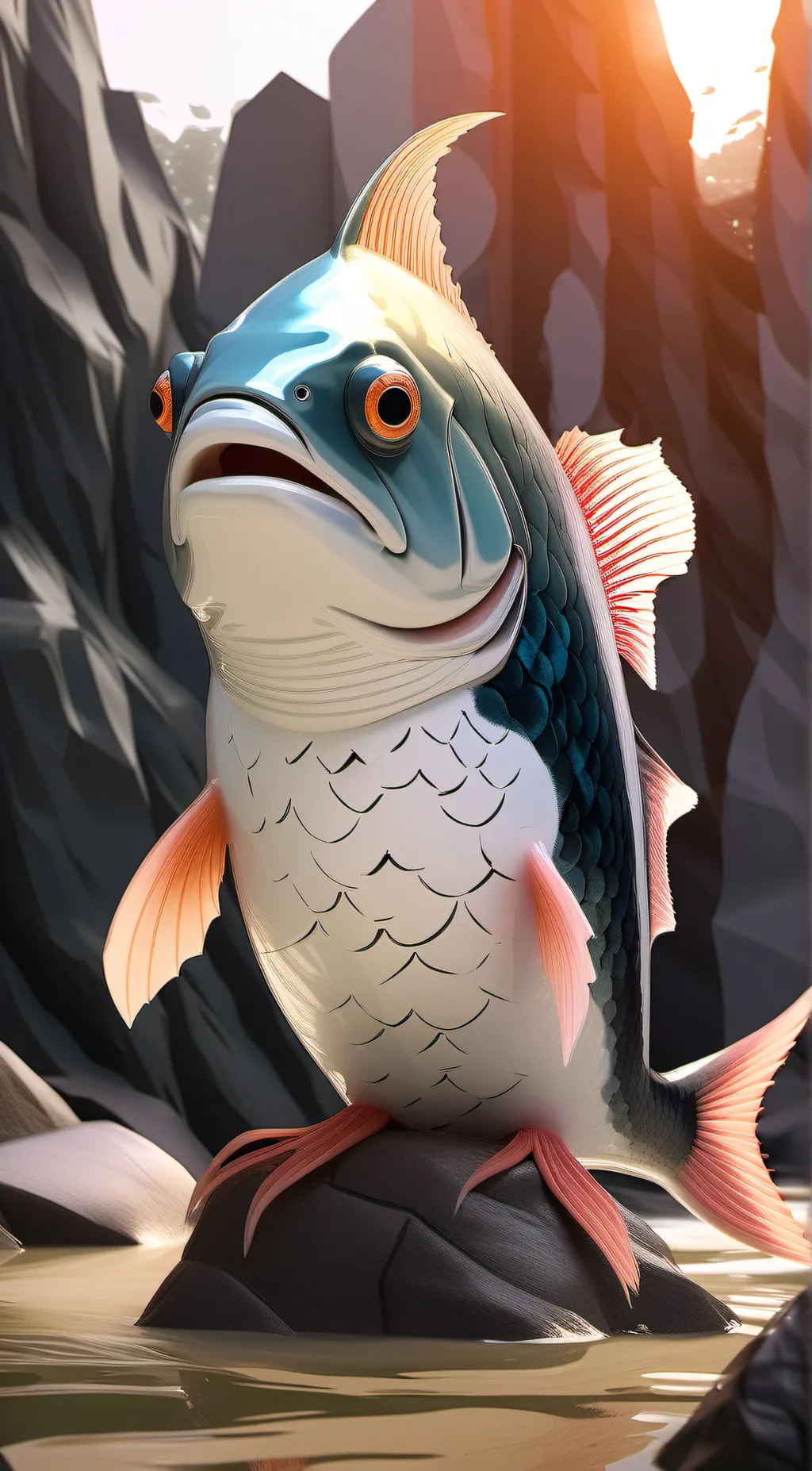 Talkie AI - Chat with Bro the Fish
