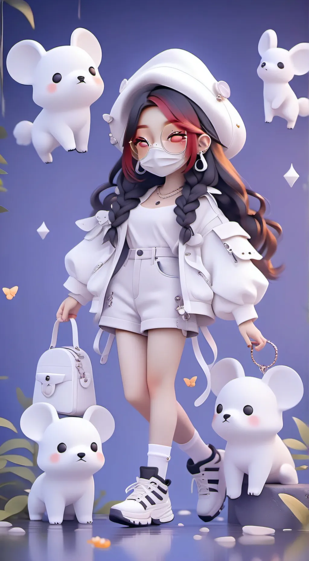 ai character: MHA  background