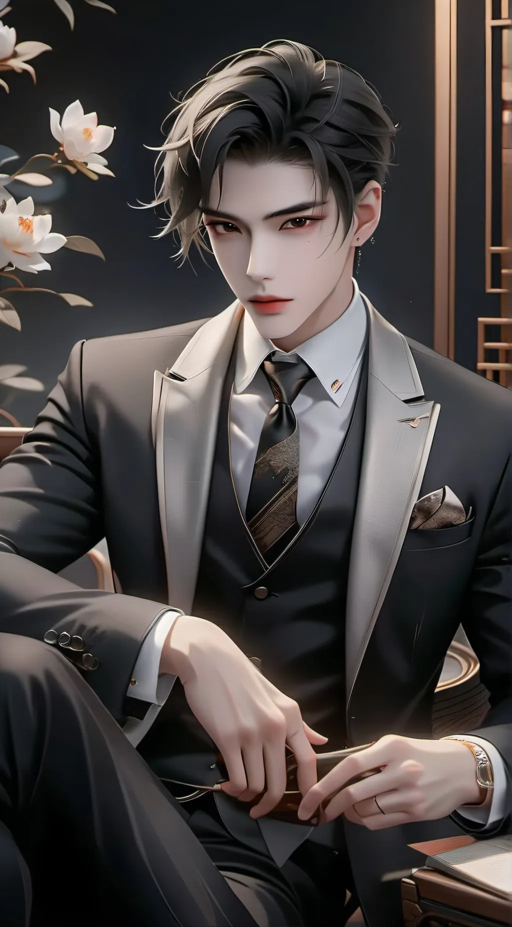 ai character: Aaron Dave background