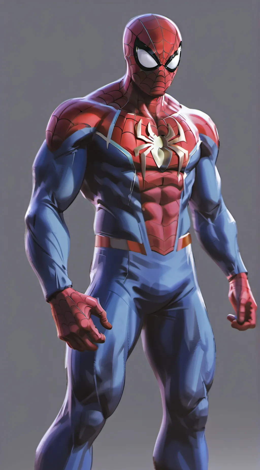 ai character: Spider man background