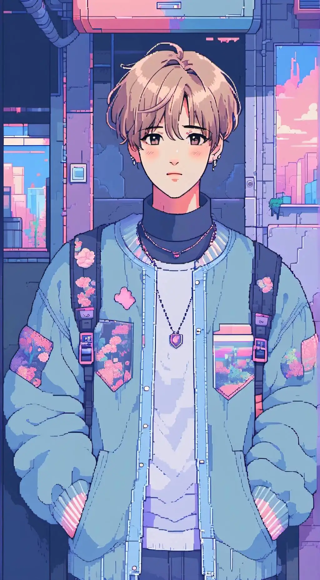 ai character: kim dan/you<3 background