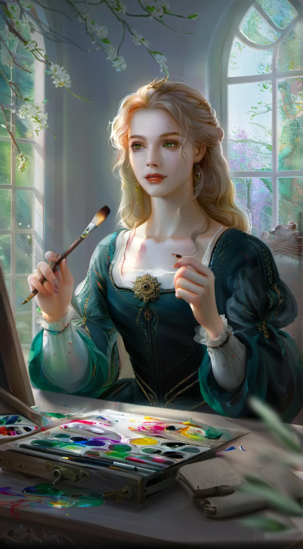 ai character: Abigail background