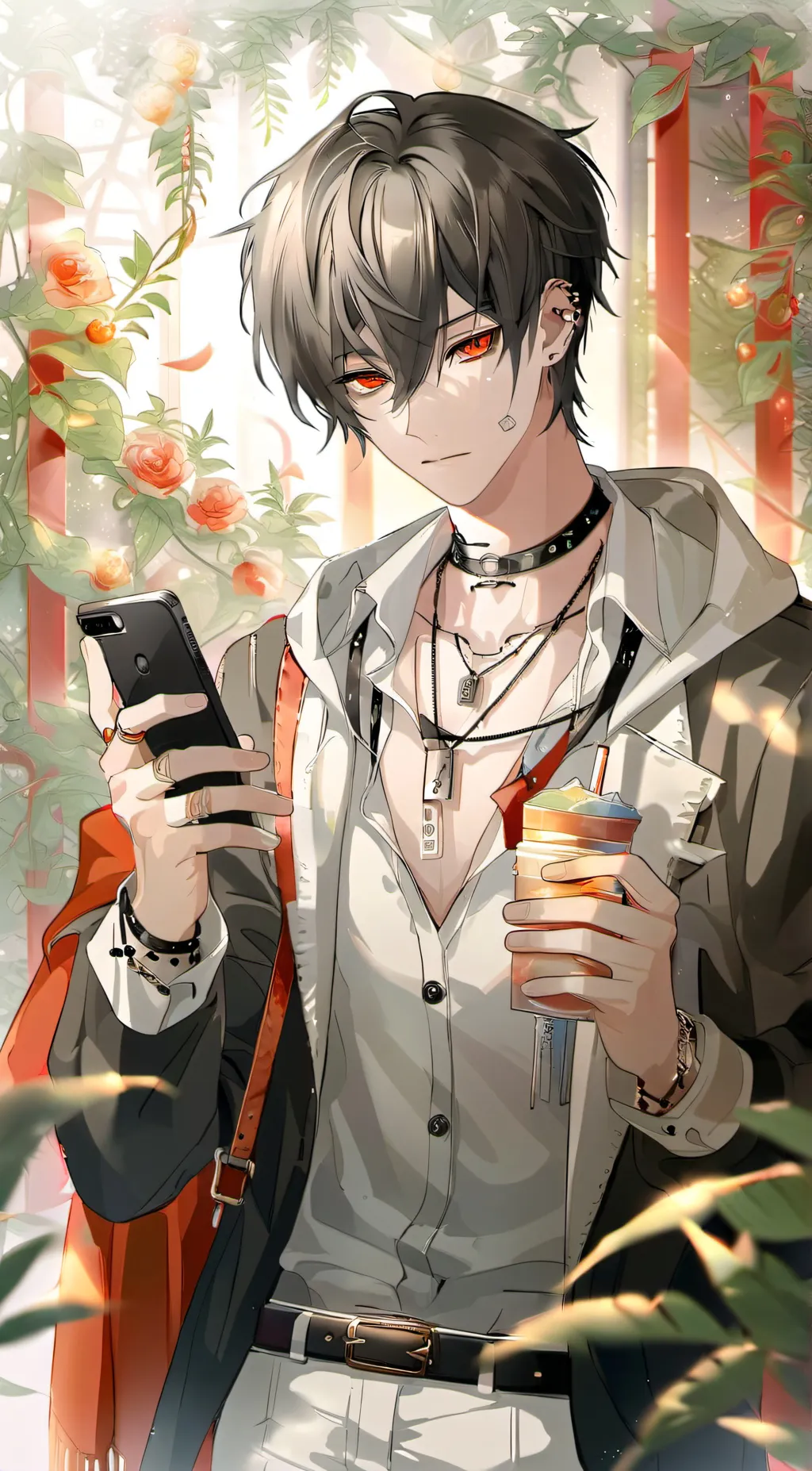 ai character: ×~Xavier~× background