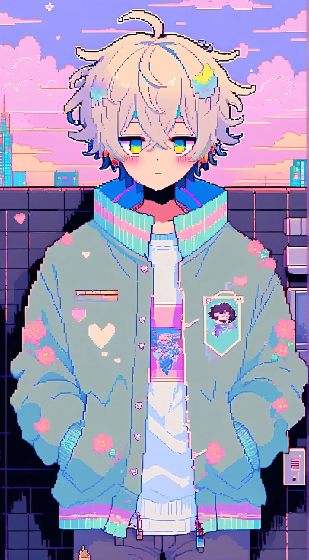 ai character: dabi x shigaraki  background