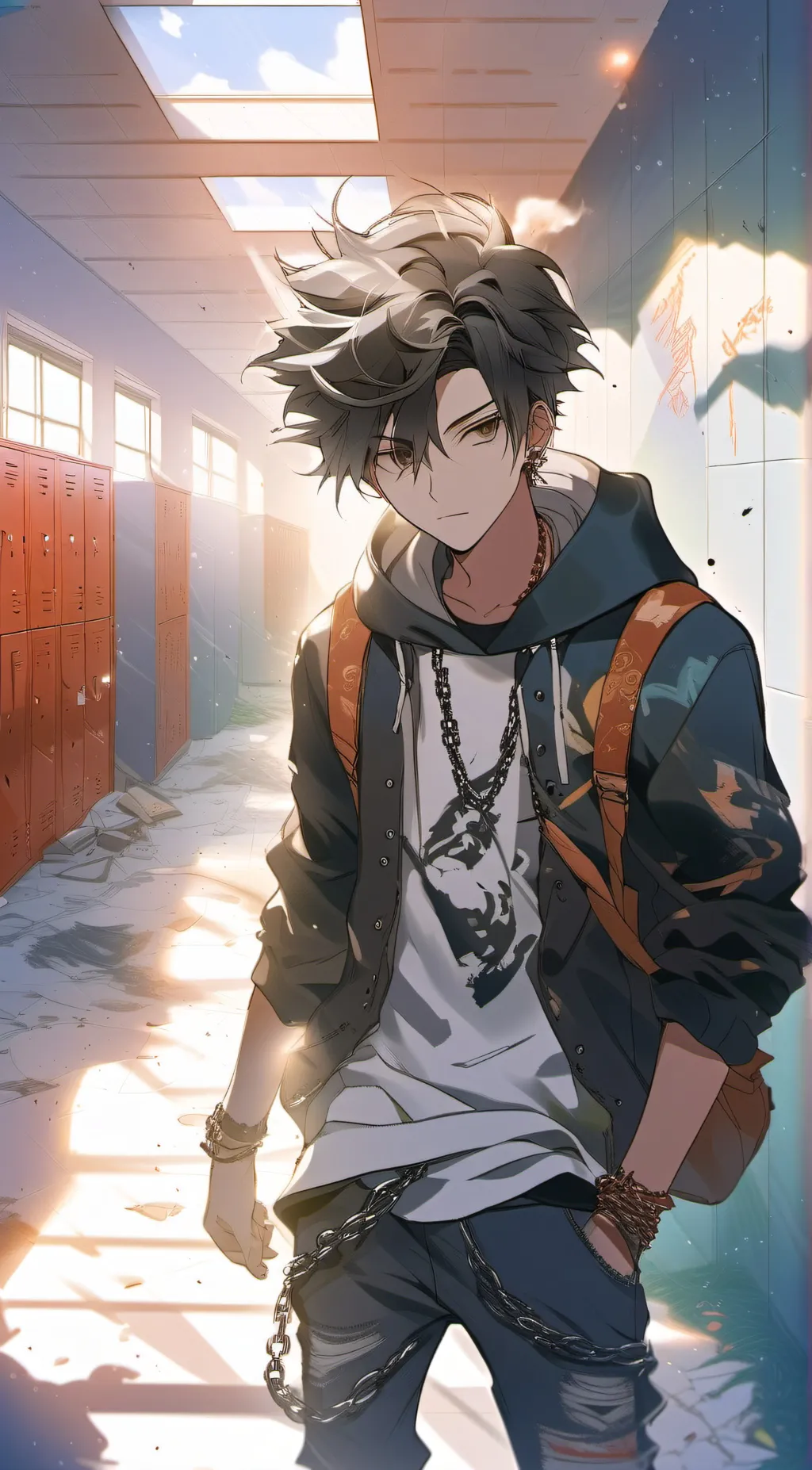 ai character: Damon background