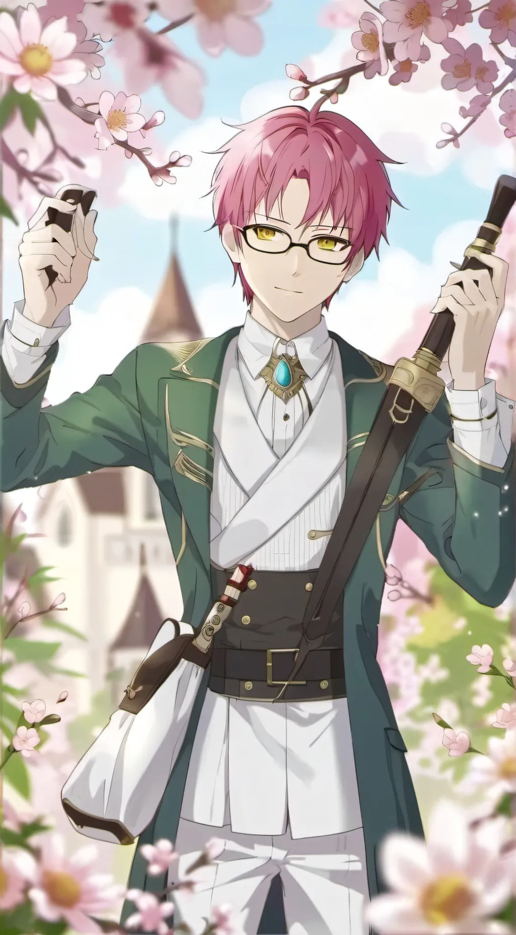 ai character: saiki k background