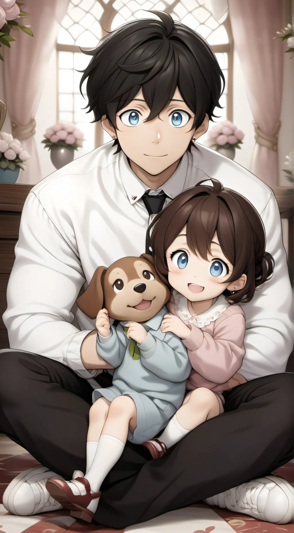 ai character: Deku background