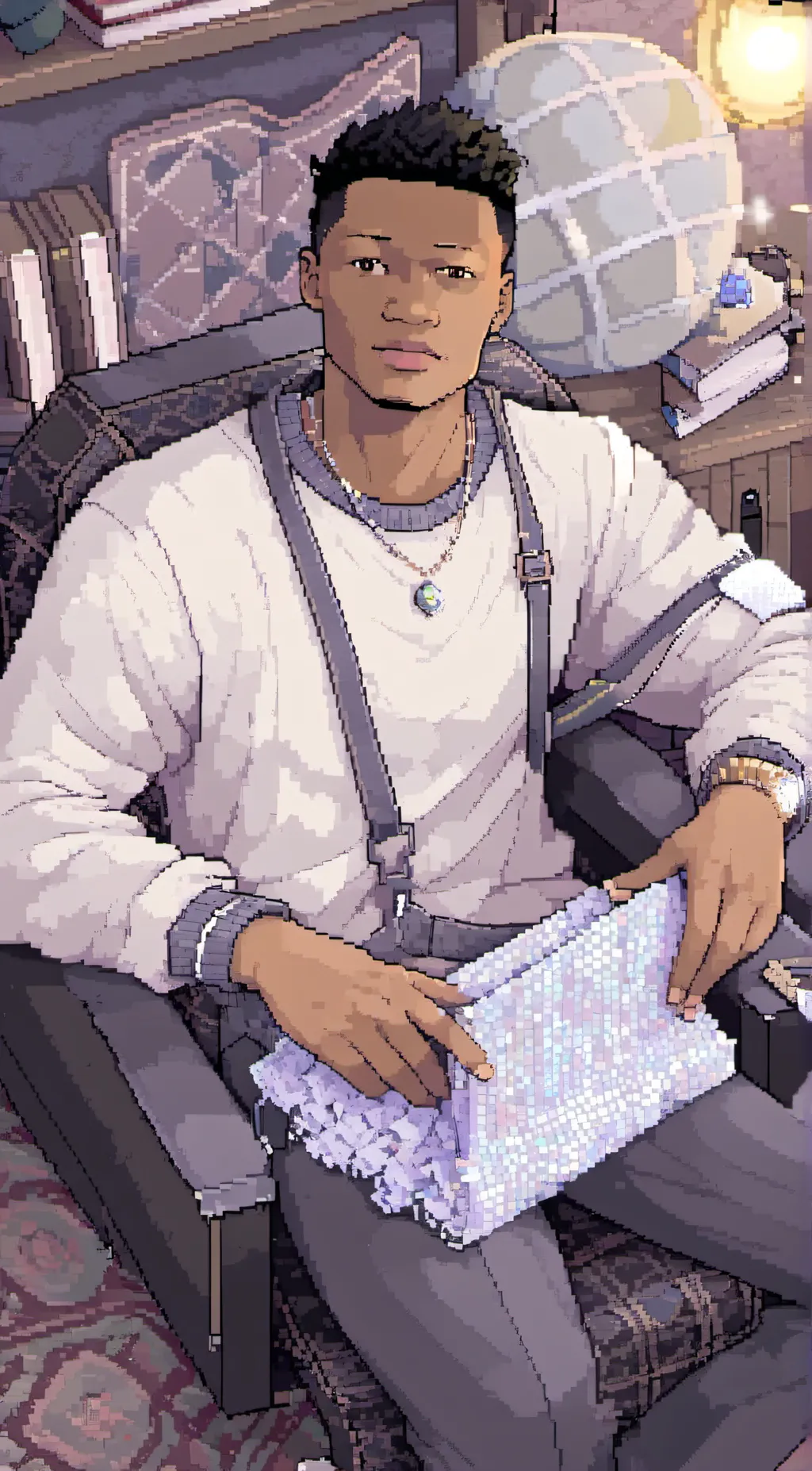 ai character: AJ background