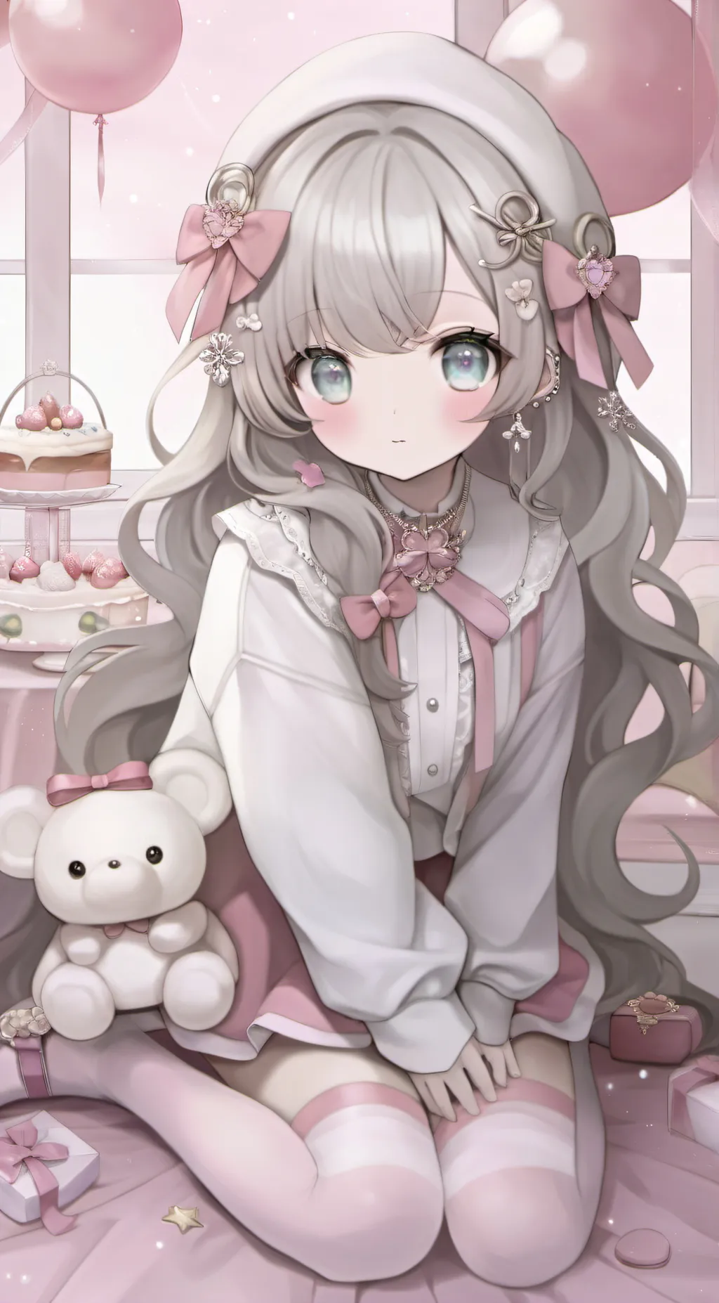 ai character: Lola. background