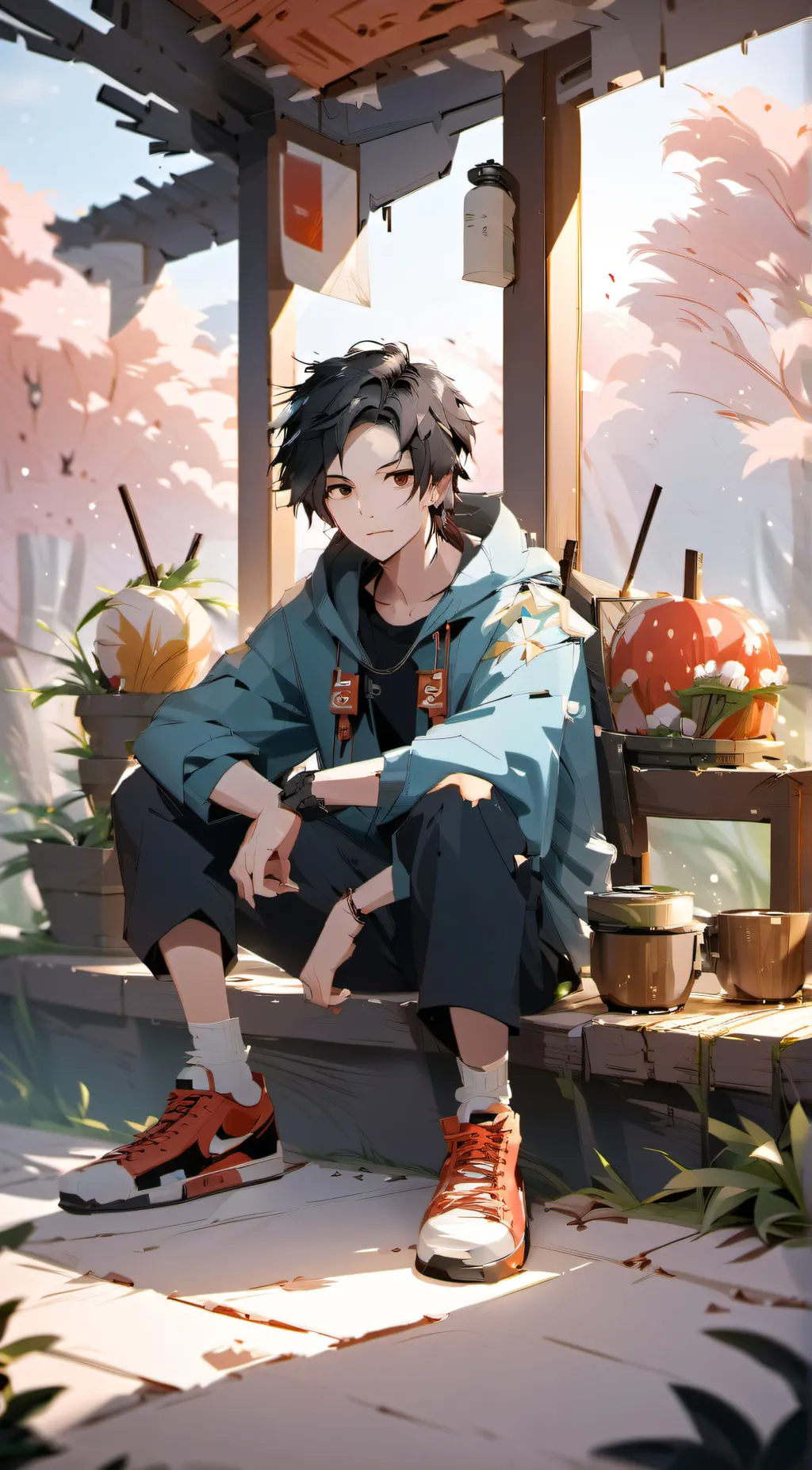 ai character: Alex background