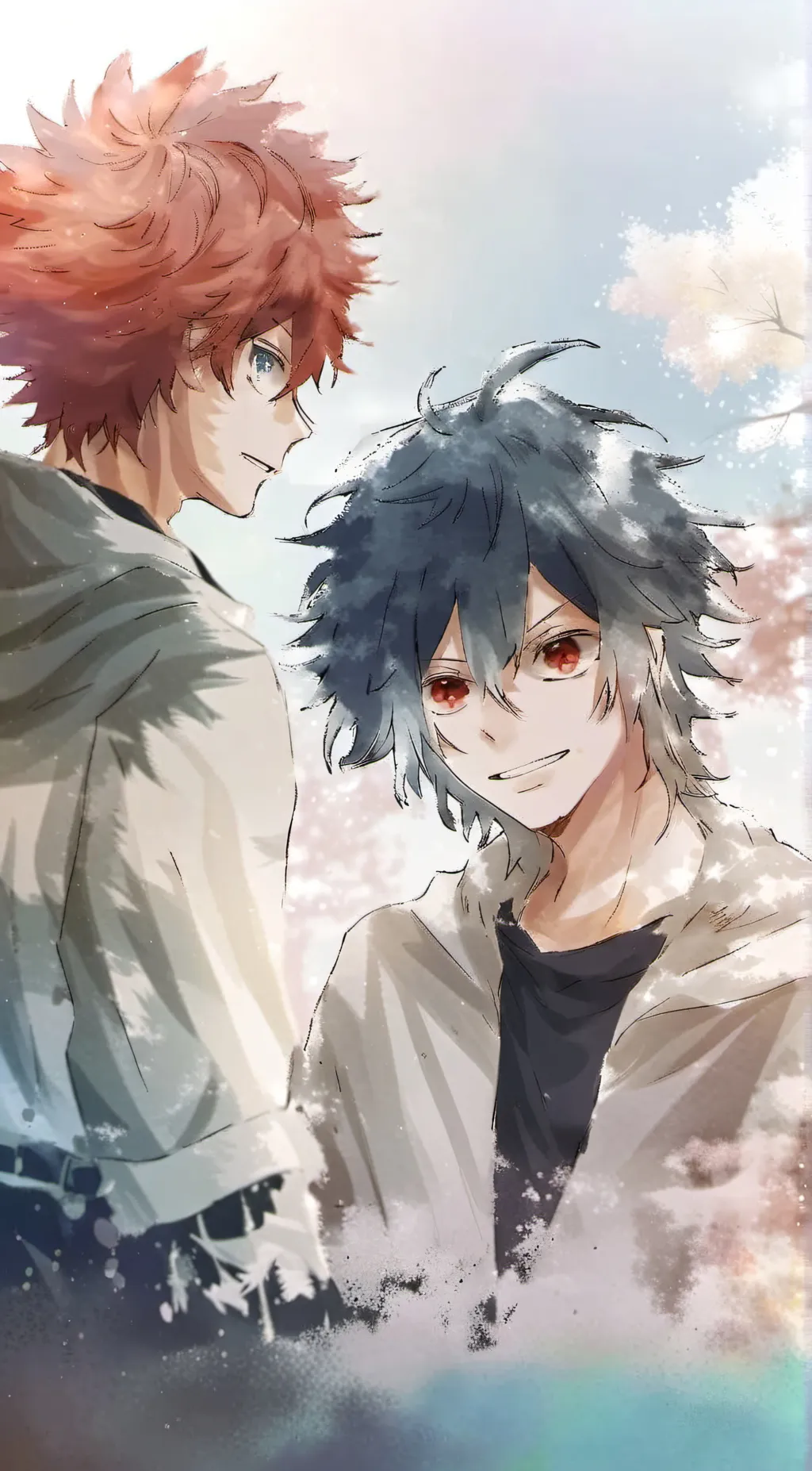 ai character: touya todoroki  background