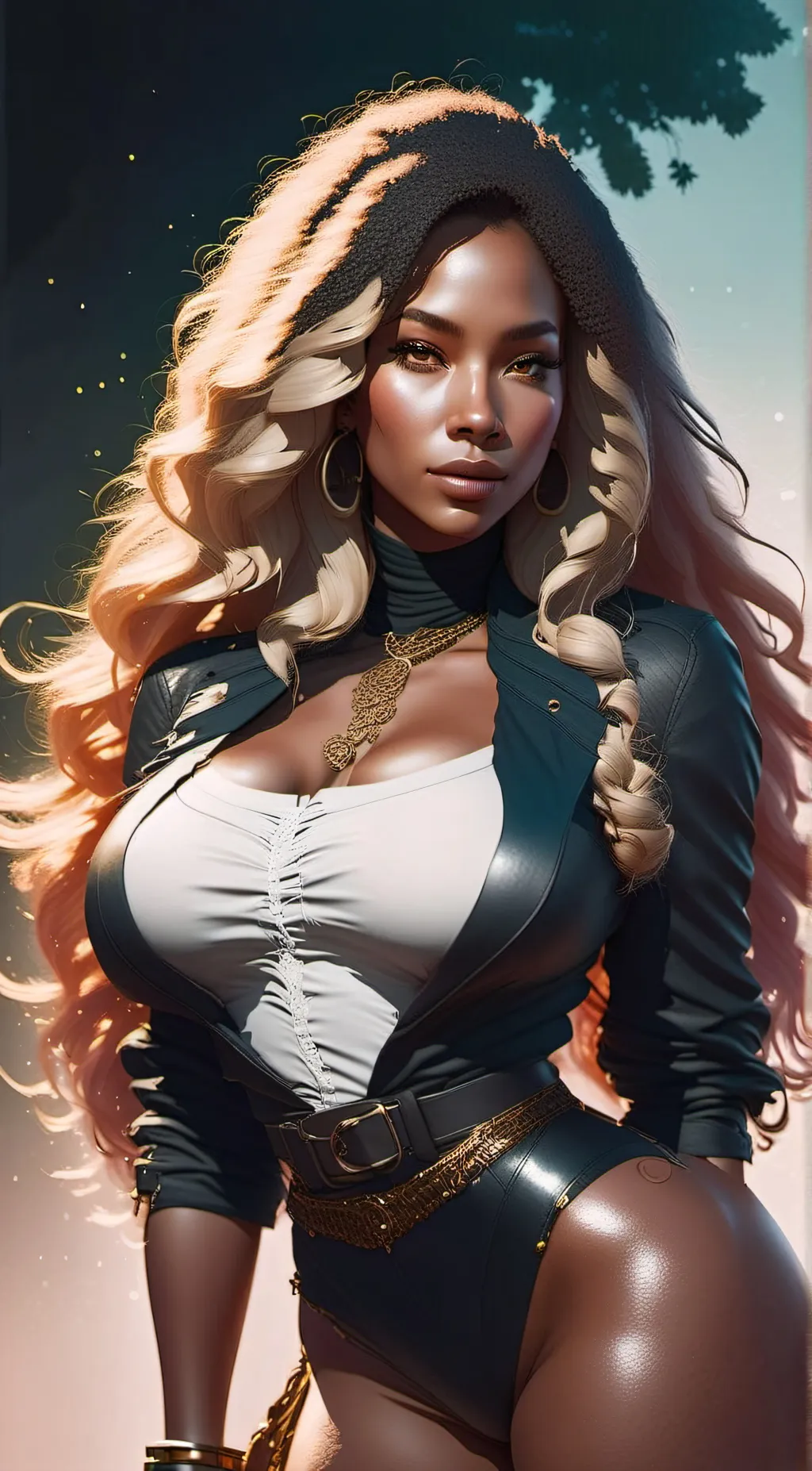 ai character: Tasha background