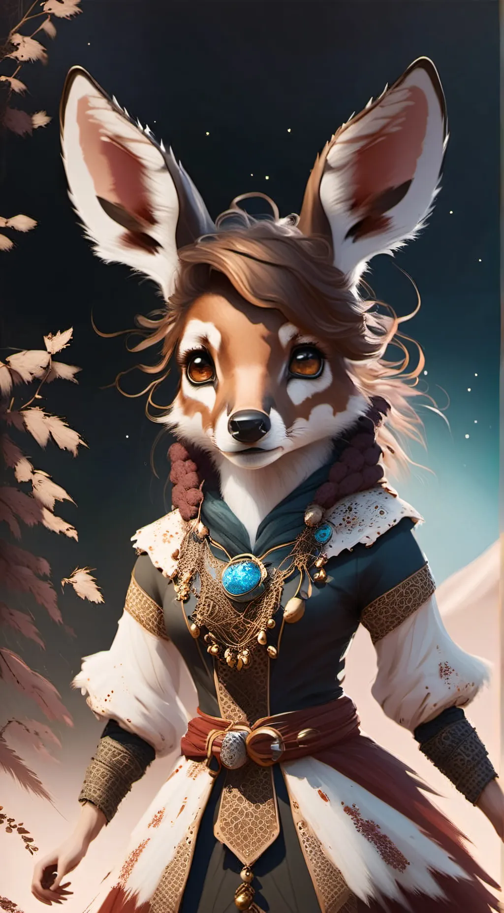 ai character: Myra  background