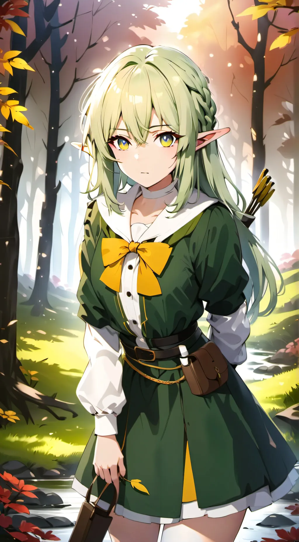 ai character: Lena background