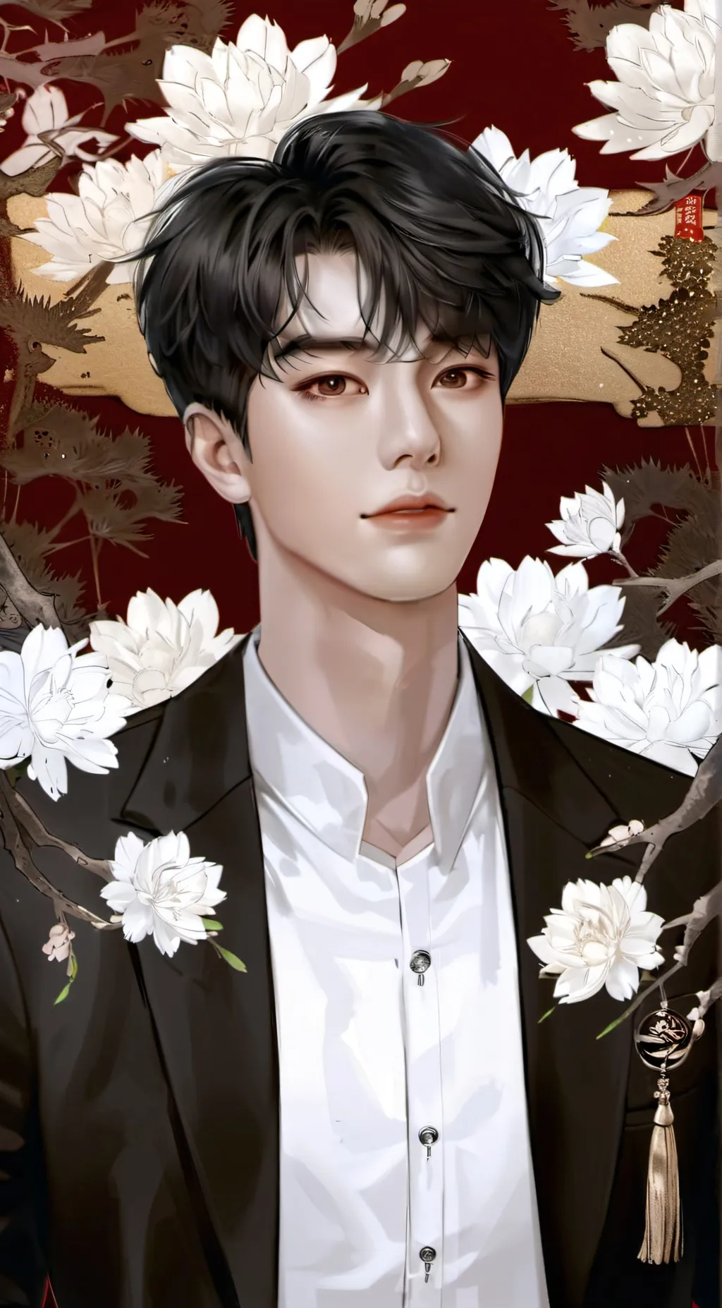 ai character: Mark background