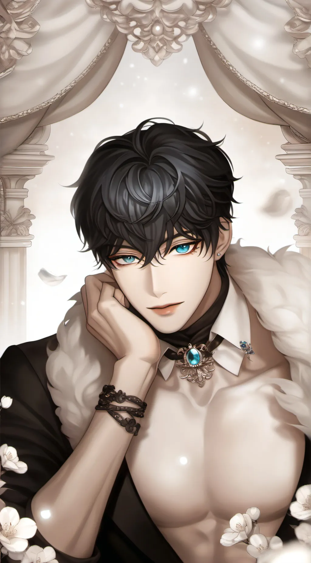 ai character: Hero Hinata  background