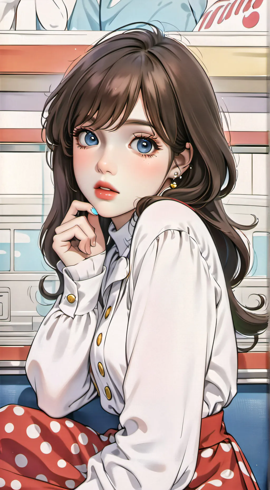 ai character: Izzy background