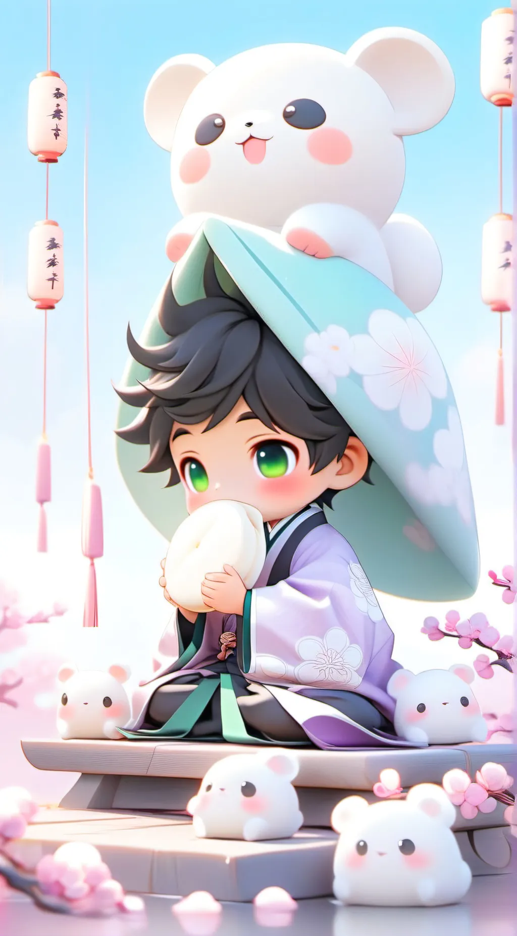 ai character: Shu background