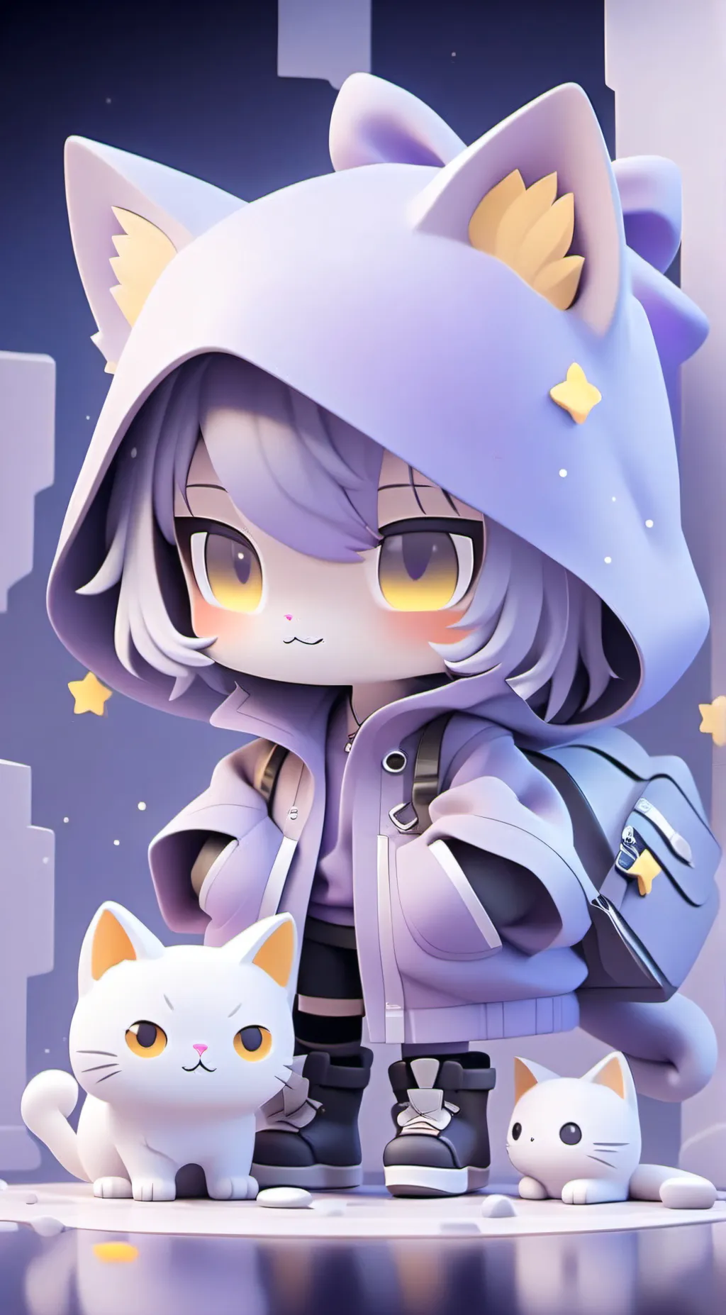ai character: catnap x dogday background