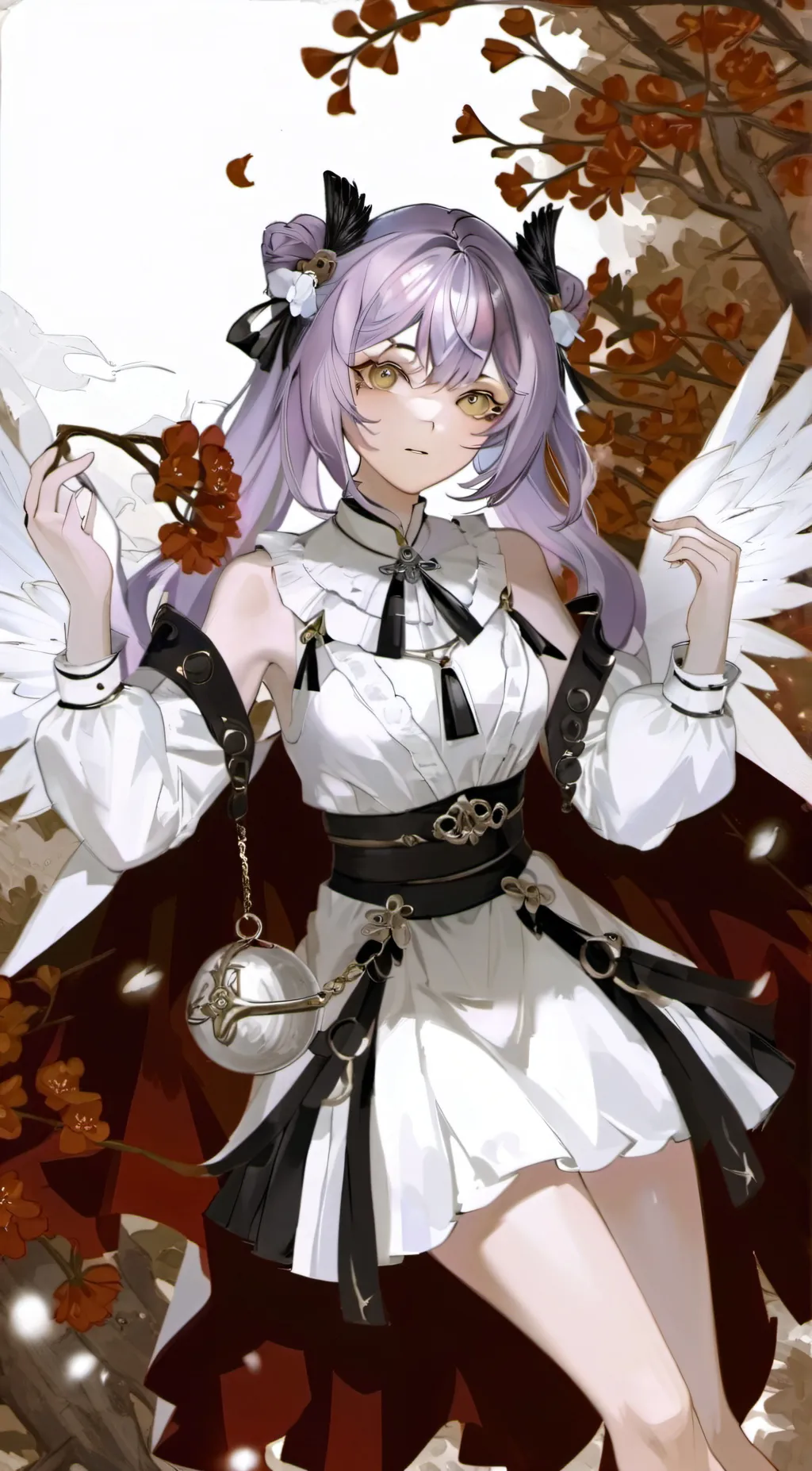 ai character: ash background