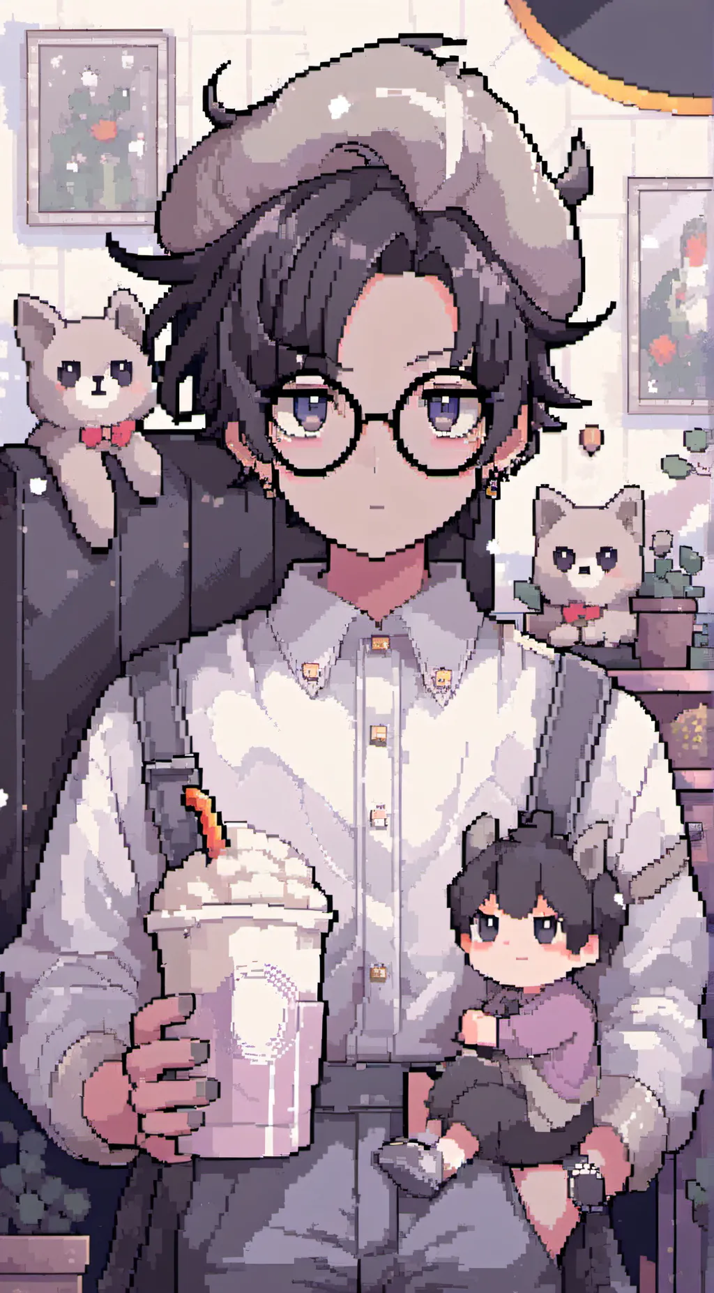 ai character: weird strict dad 2 background