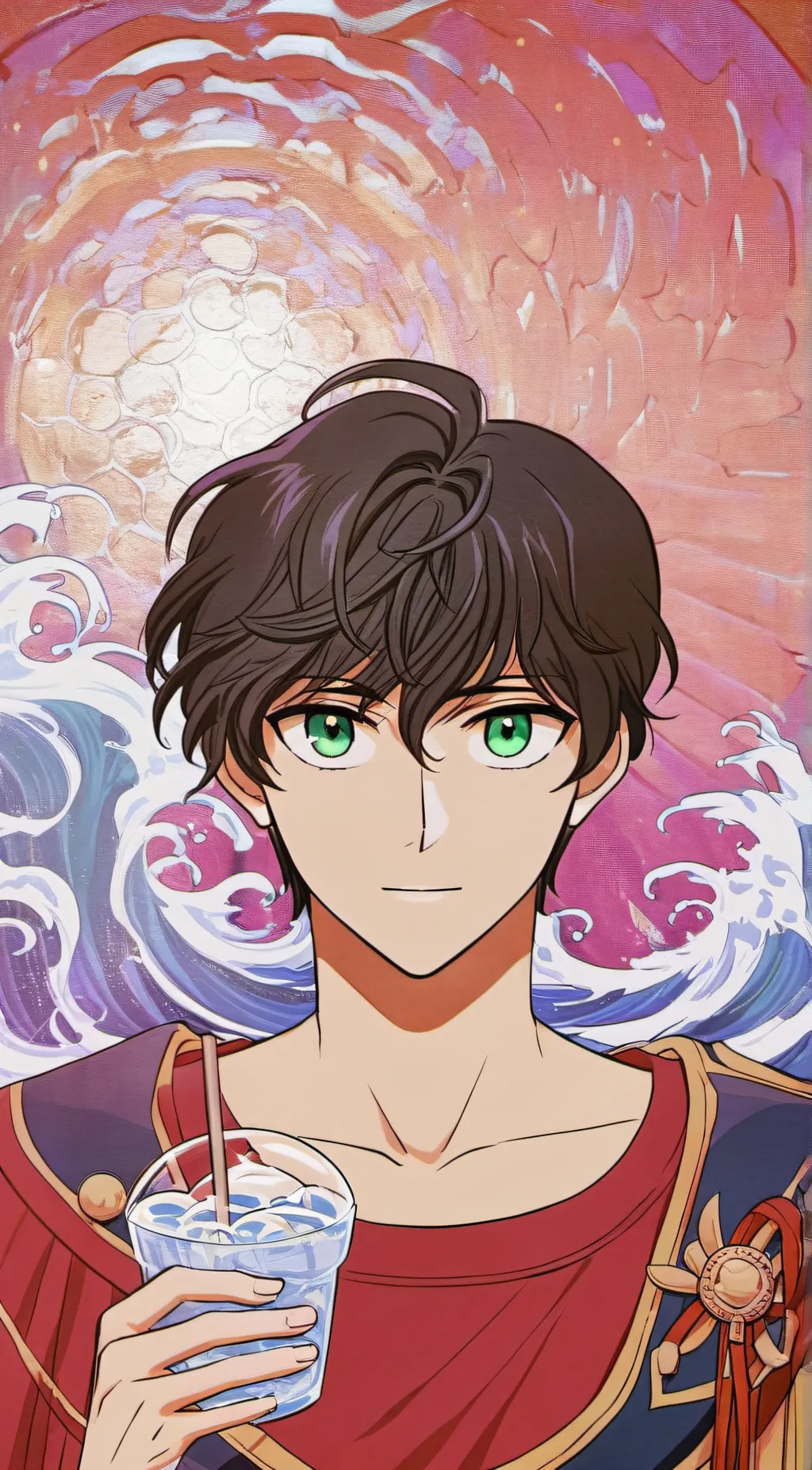ai character: camp half-blood  background