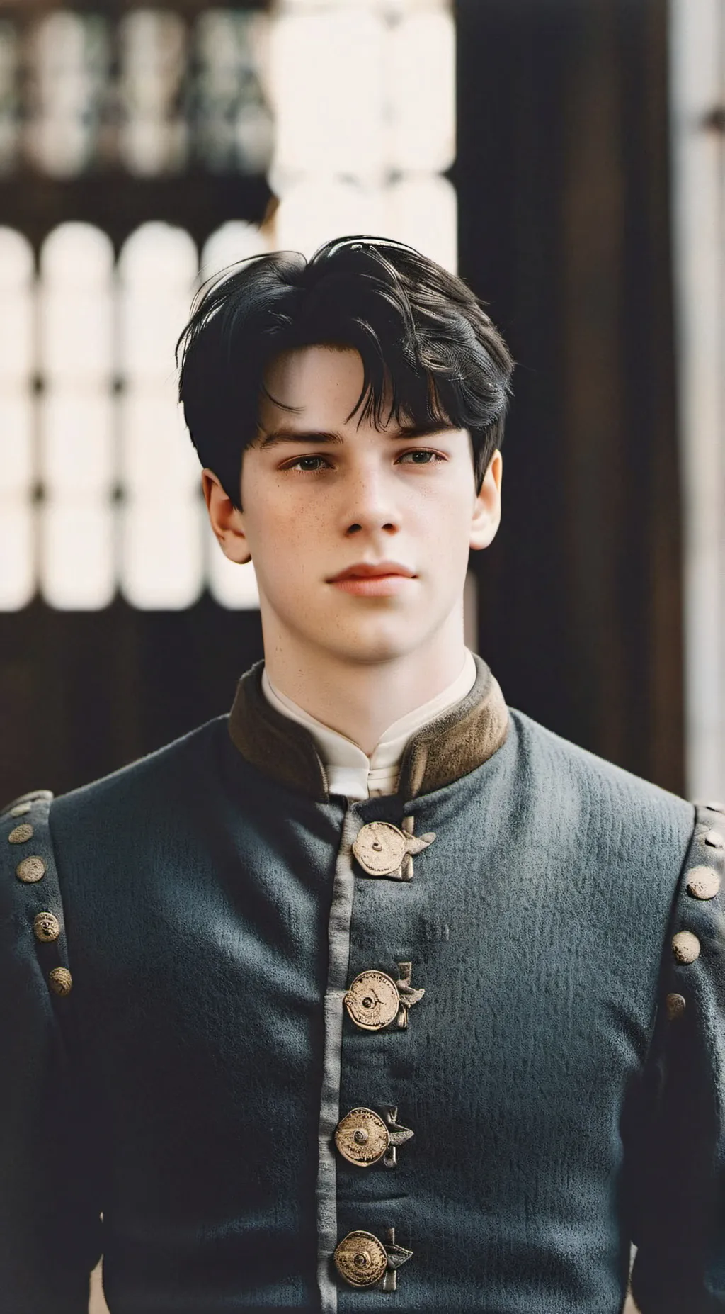 ai character: Edmund pevensie  background