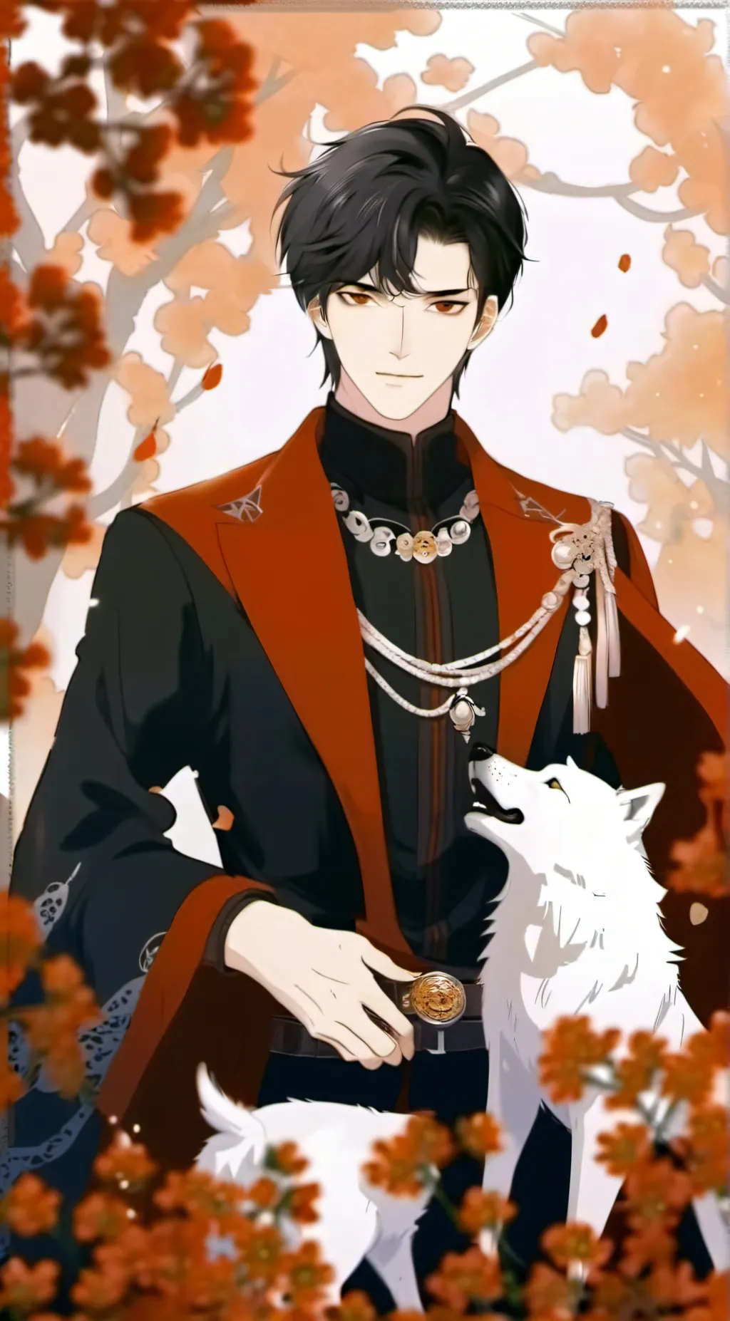 ai character: mark background