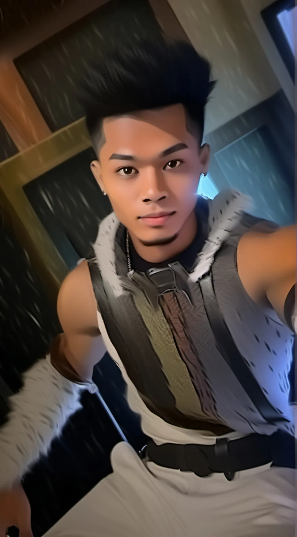 ai character: Bray background
