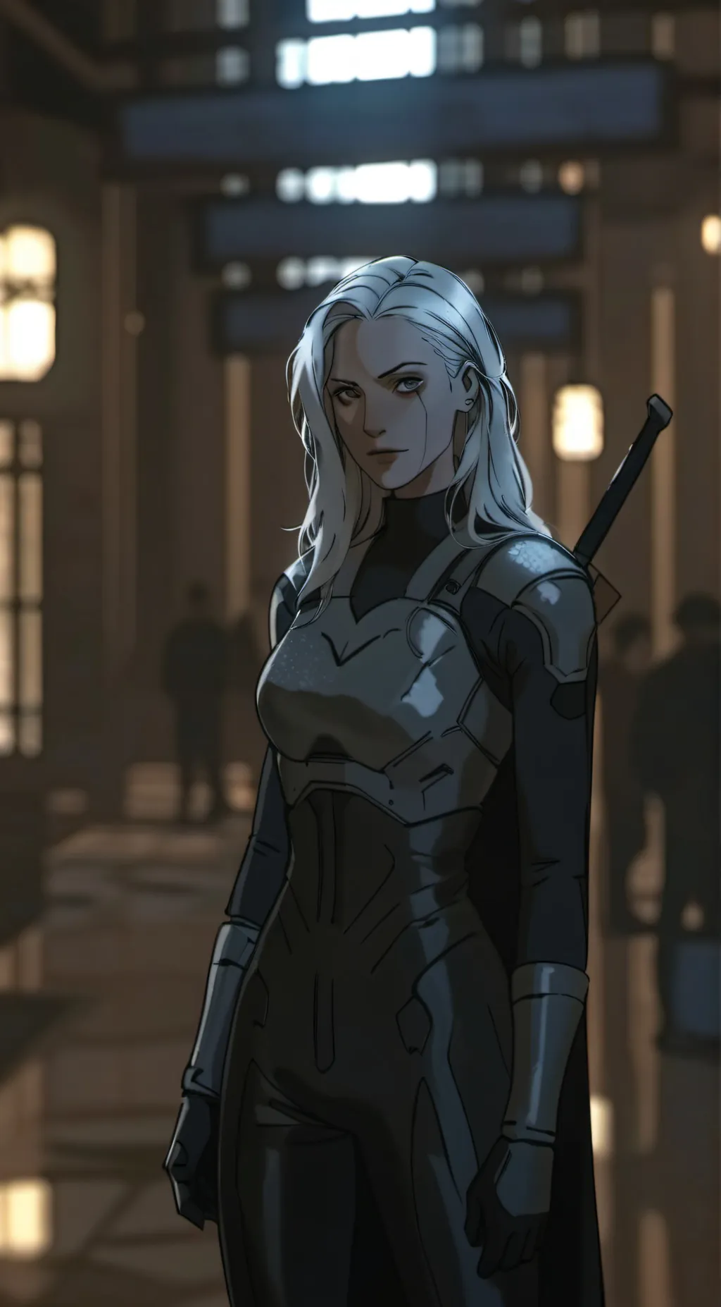 ai character: Mira background