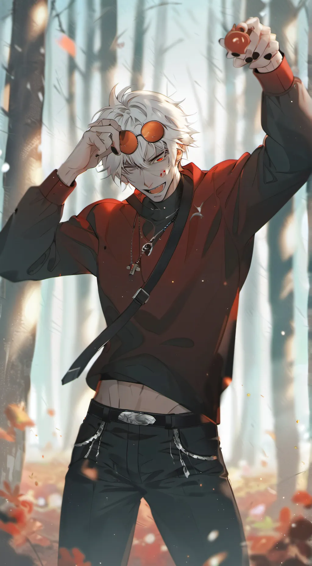 ai character: vampire background